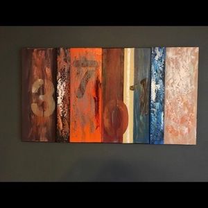 Large street art canvas